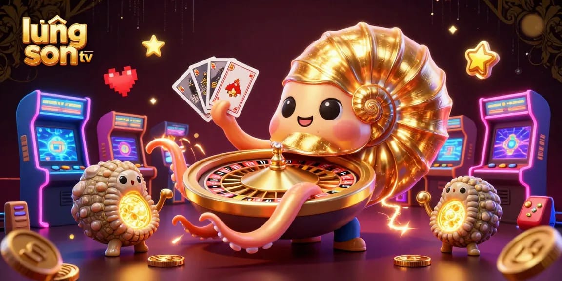 Experience thrilling gaming adventures with lương sơn tv's enchanted casino scene featuring a giant nautilus and exciting game elements.