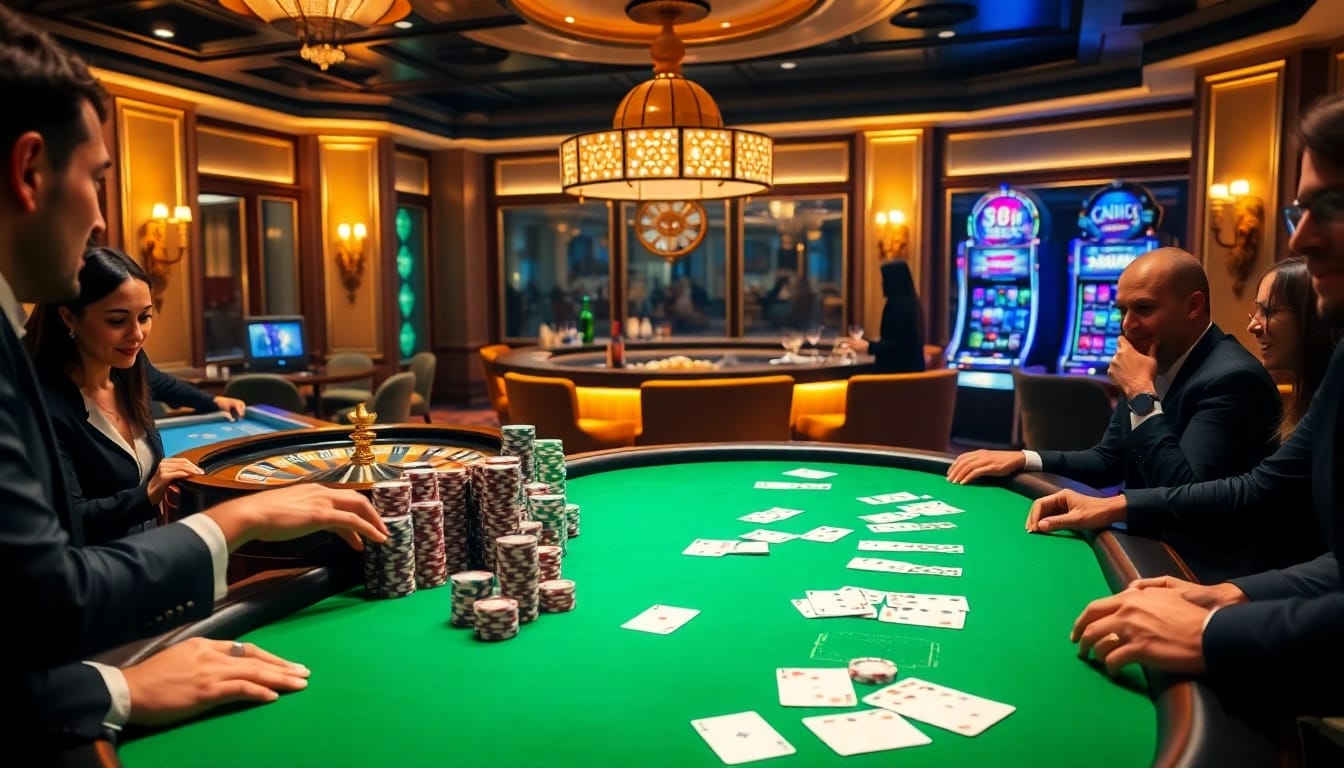 Enjoying a thrilling game at a poker table featuring 88i branding, vibrant chips, and cards.