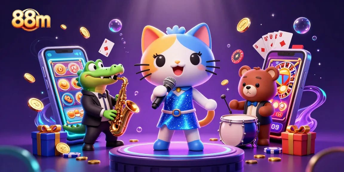 Play exciting games at 88m with vibrant characters and thrilling casino action.