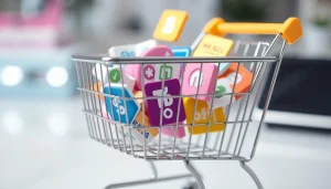 Utilize Ultimateshop cvv for secure digital shopping with a cart full of payment options.