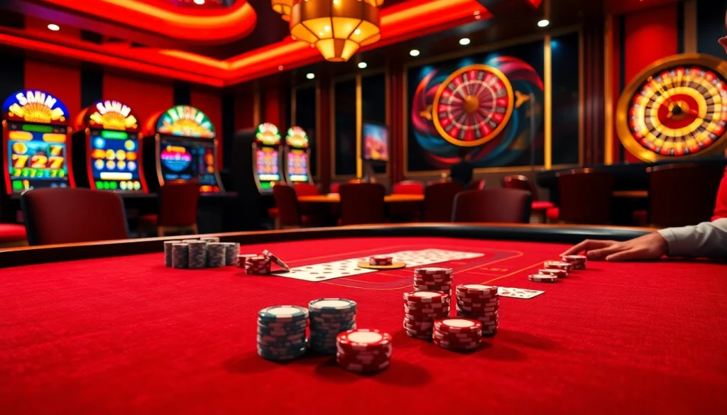 Experience the excitement of gambling at nhà cái 9WIN with vibrant casino games and luxurious tables.