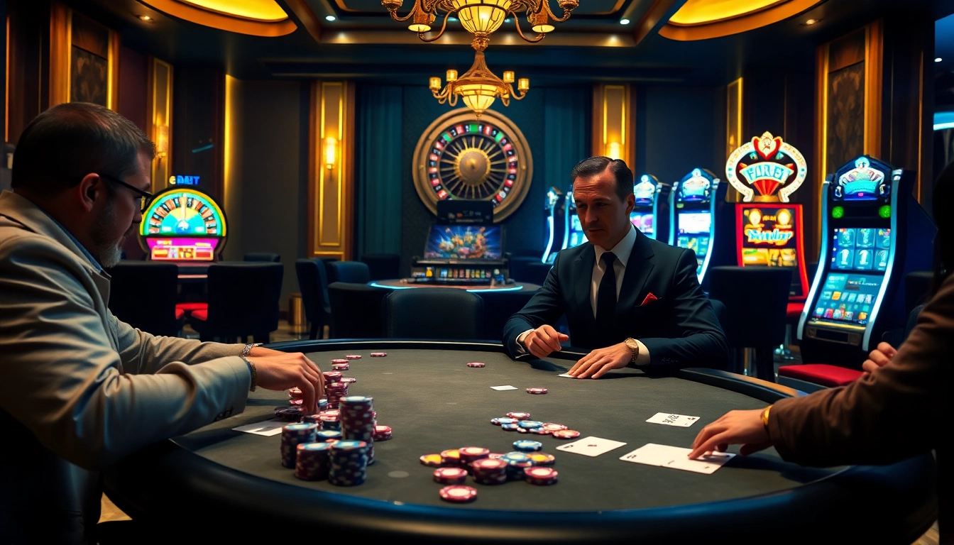 Experience high-stakes action at https://fabet.free/ with vibrant poker games and winning moments.