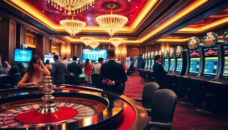 Engaging casino players at 32win with vibrant roulette and poker actions.