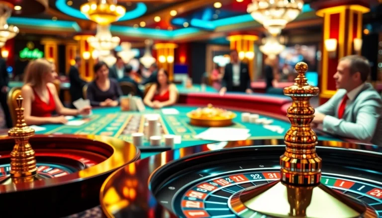 Experience the thrill of ta88c with engaging poker games and vibrant casino tables.