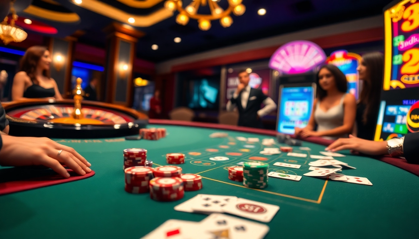 Experience the thrill of winning at https://jun88buzz.info/ with vibrant blackjack and roulette games.
