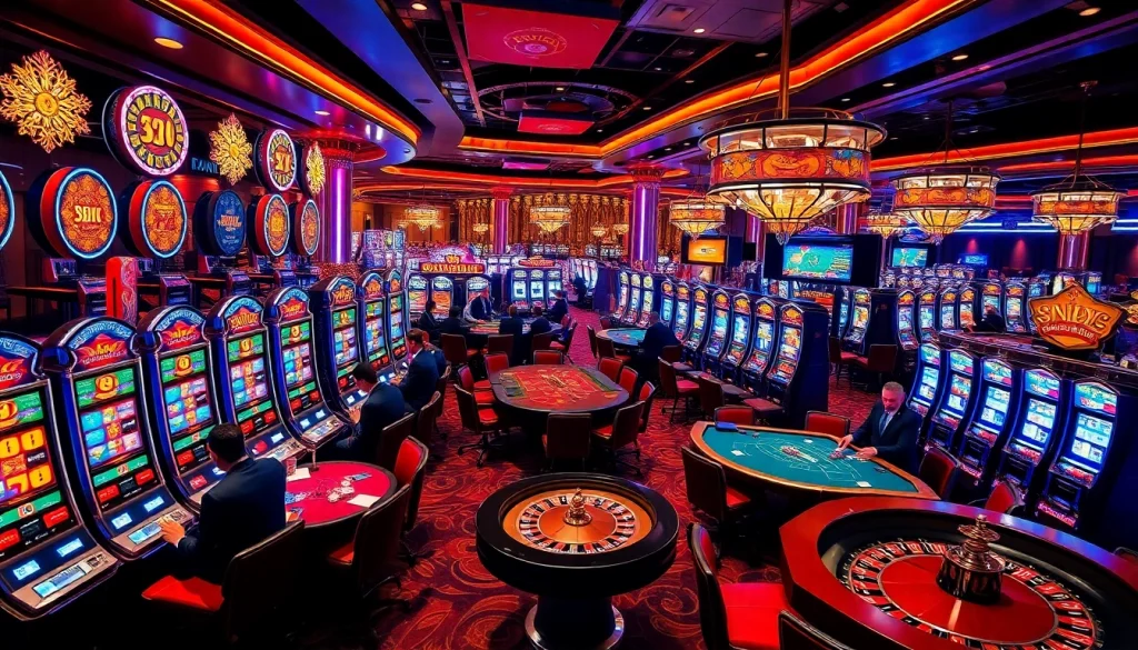 Experience thrilling wins at Situs Slot Terpercaya with vibrant slot machines and lively gameplay.