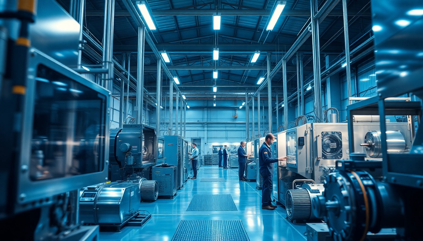 Precision die casting Malaysia facility with advanced machinery and skilled workers.