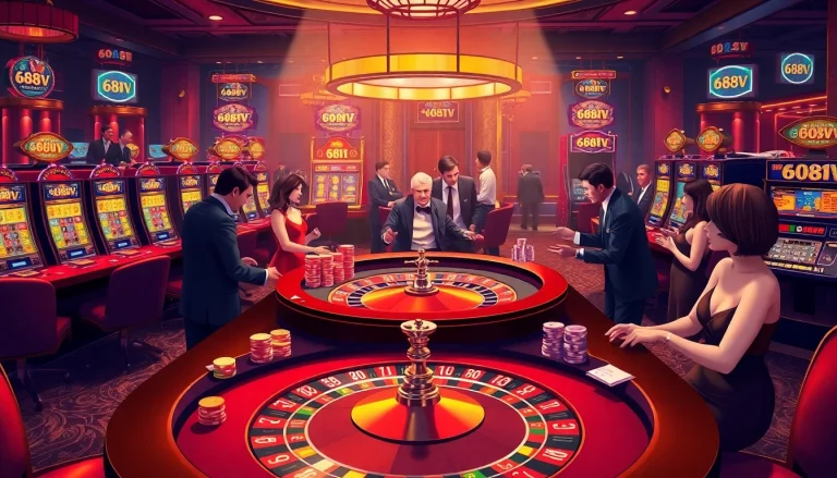 Experience the excitement at 688V casino with vibrant games and welcoming atmosphere.