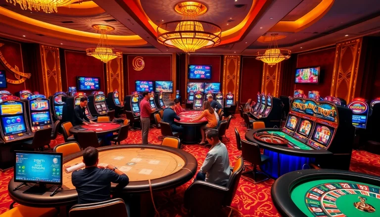 Experience the thrill of gambling with USBET at a luxurious online casino.