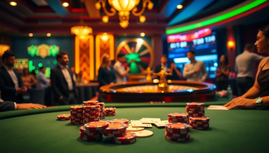 Experience the thrill of casino gaming with F168 on a luxurious poker table.