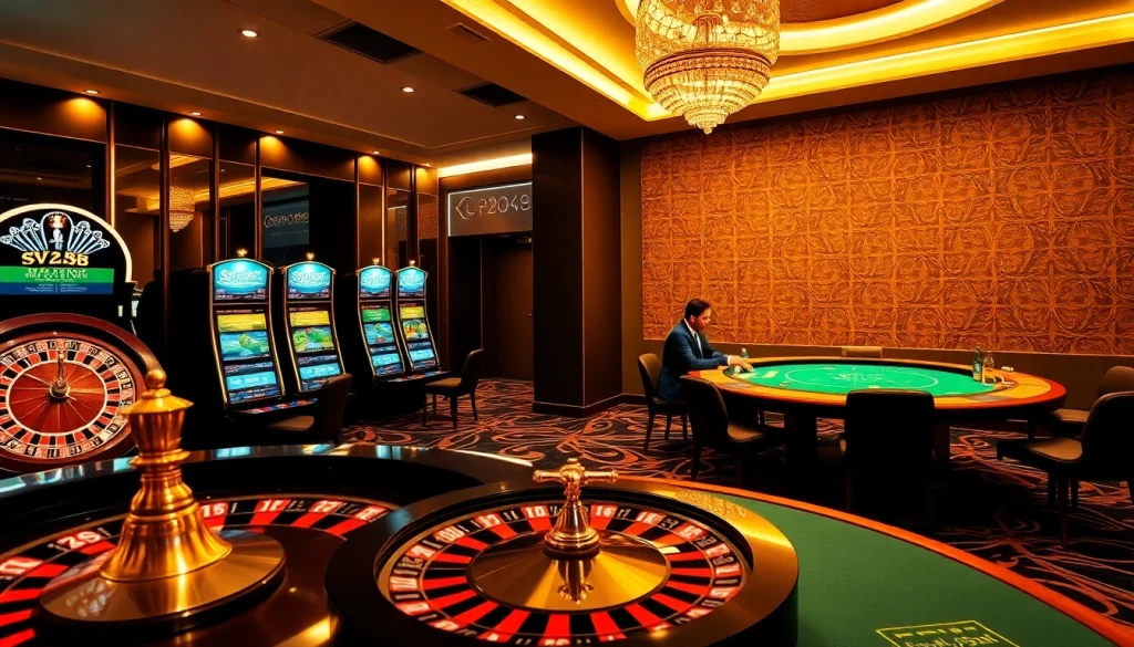 Action-packed betting scene highlighting SV388's online casino excitement.