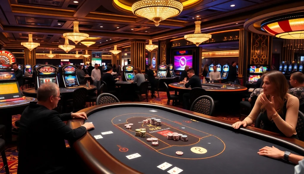 Experience the thrill at HITCLUB with professional poker games and vibrant casino ambiance.