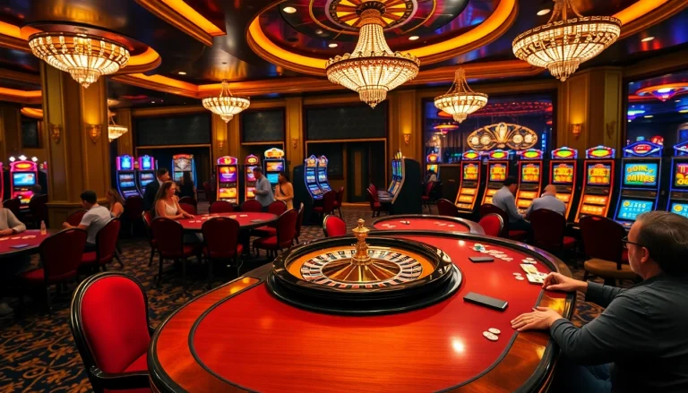 Experience the thrill of gambling at https://123win.click/ with luxurious casino visuals and excited players.