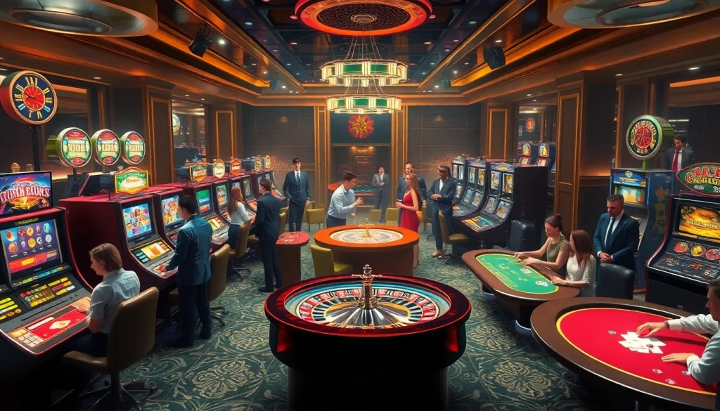 Experience thrilling moments at the casino with https://pg66.city/ as players engage in gaming activities.