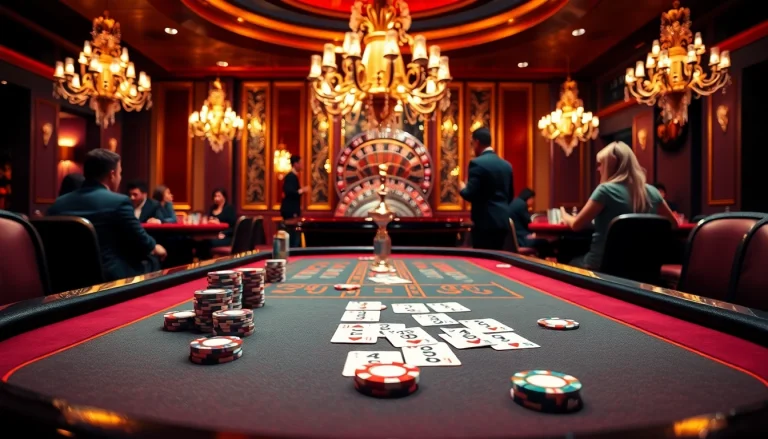 Experience thrilling gameplay at https://tr88in.com/ surrounded by glamorous casino elements.
