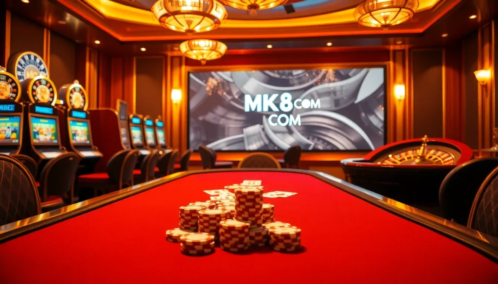 Experience thrilling gambling action at MK8.COM with luxurious casino gaming options.