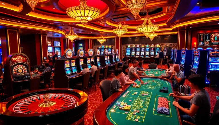 Experience the thrilling ambiance of https://388bet.miami/ with vibrant casino games and players.