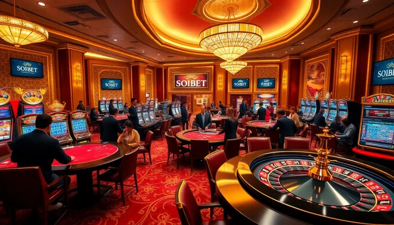 Engaged players at SOIBET Casino enjoy high-stakes gaming and excitement.