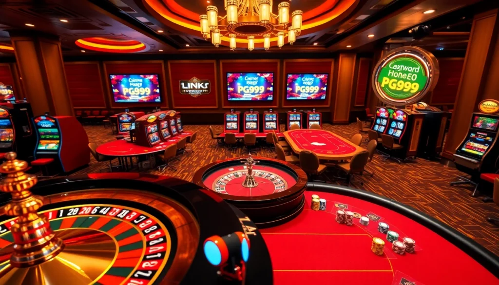 Experience the thrill of gambling at Link PG99 with vibrant casino games and lively players.