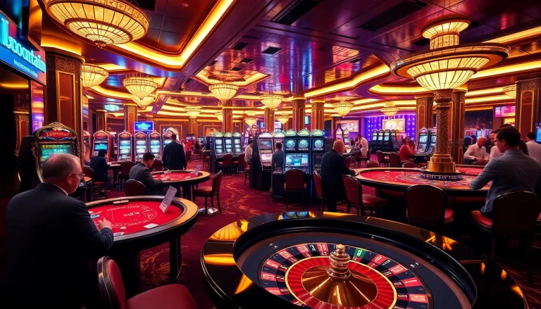 B52 club: Engaging players at vibrant casino tables amidst the excitement of gaming.