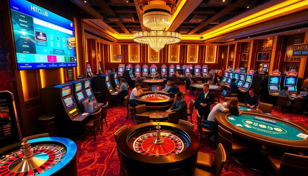 Engage in vibrant online casino games at HITCLUB with thrilling slot machines and poker tables.