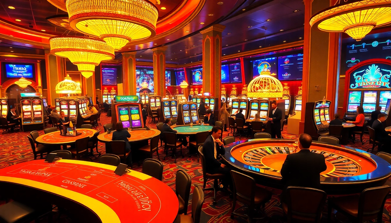 Engage in exciting gameplay at uu88 with vibrant casino tables and thrilling slot machines.