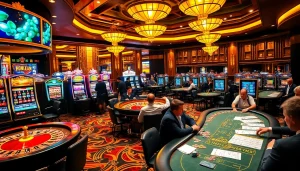 Experience the thrill of 56WIN SALE at a vibrant casino with engaging games and luxury.