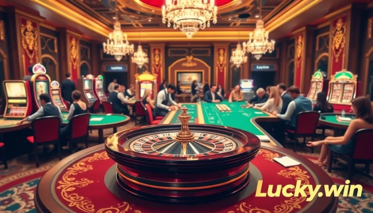 Experience the thrill of gambling at Lucky.win with exciting online casino games and vibrant betting action.