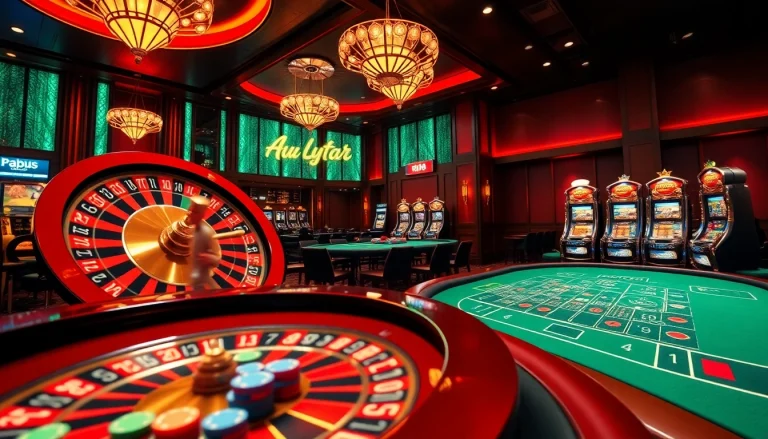 uu88 players enjoying a thrilling casino game at an elegant poker table with vibrant roulette wheels