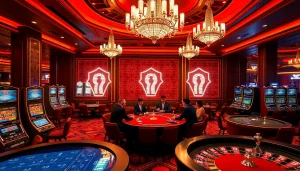 Experience thrilling bets at https://11win.vc/ in this vibrant casino atmosphere.