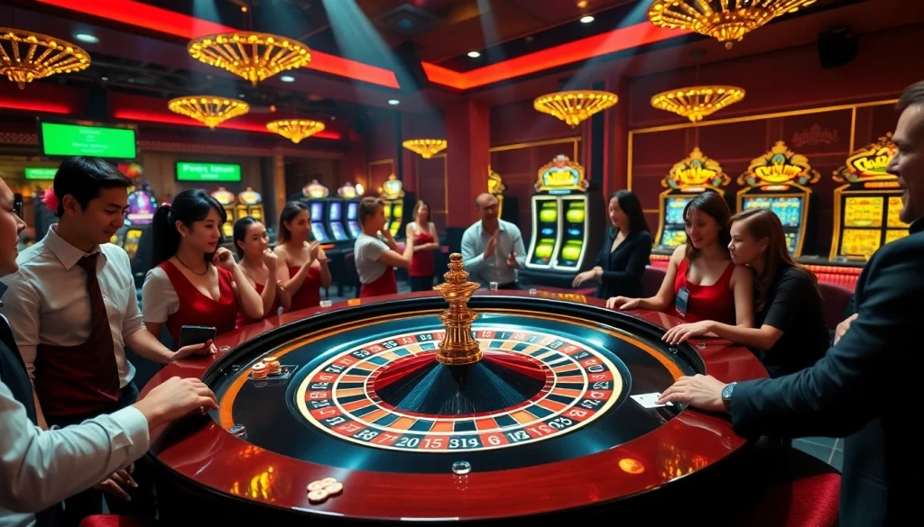 Experience high-stakes excitement with Luckywin's vibrant casino atmosphere and engaging gameplay.