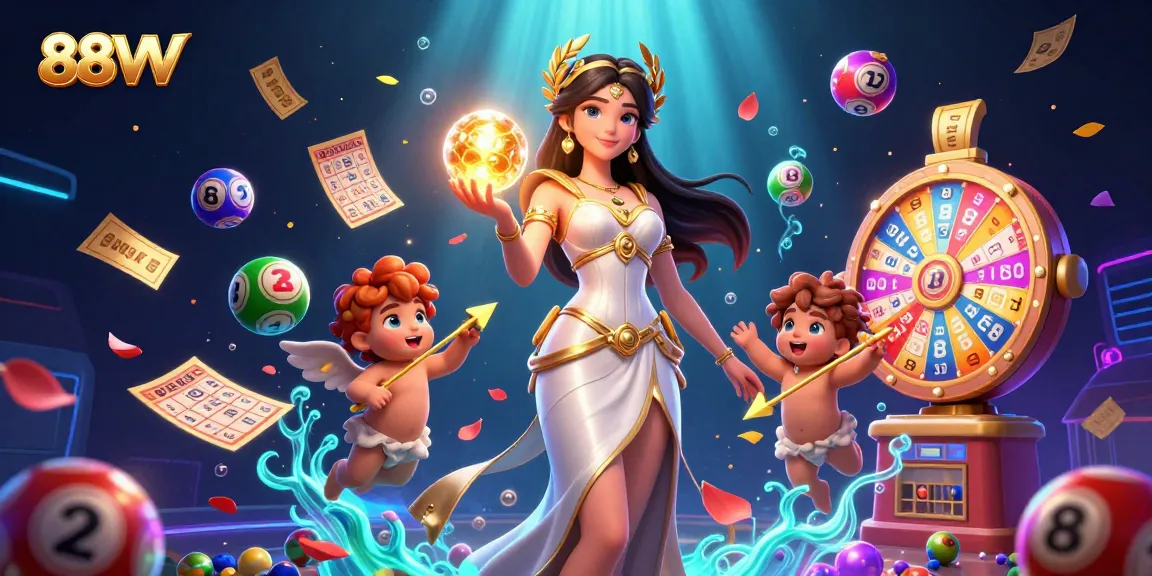 Experience the excitement of 88VV with vibrant lottery themes and dynamic gambling elements!