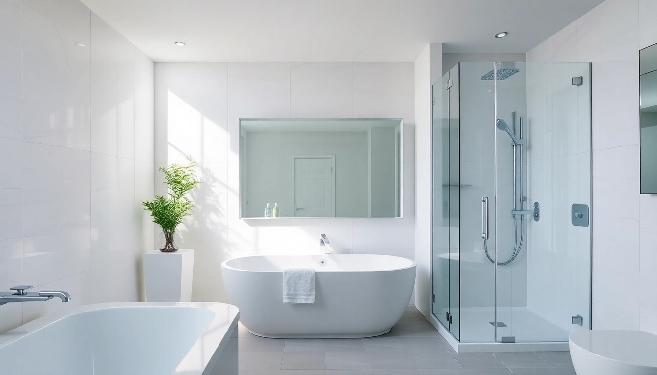 Experience elegant showers uk in a modern bathroom with sleek designs and bright natural light.