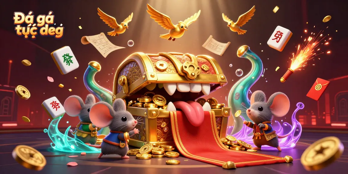 Watch Đá gà trực tiếp featuring an animated fighting arena with vibrant visuals and engaging gameplay elements.