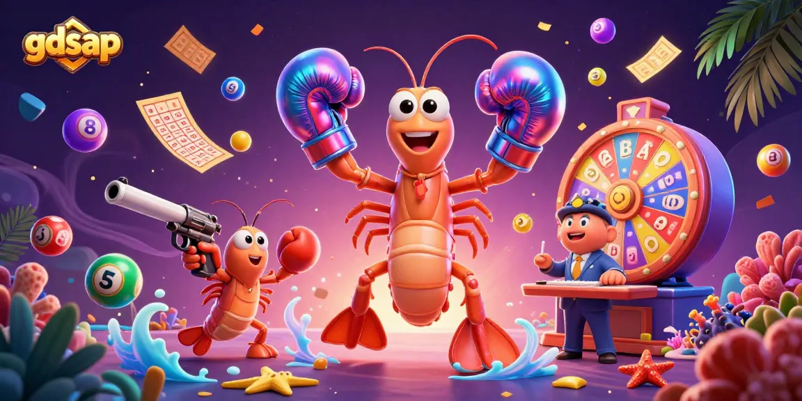 gdsap brings excitement to gaming with vibrant characters and dynamic lottery elements.